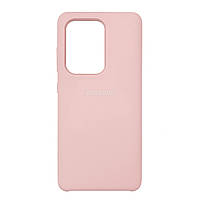 Silicone Case Premium на Samsung S20 Ultra Pink Sand