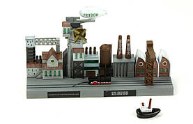 WARSHIP BUILDER – The Harbor in The Industrial. Збірна модель мультяшного порту (збирання без клею). MENG MODEL, фото 2