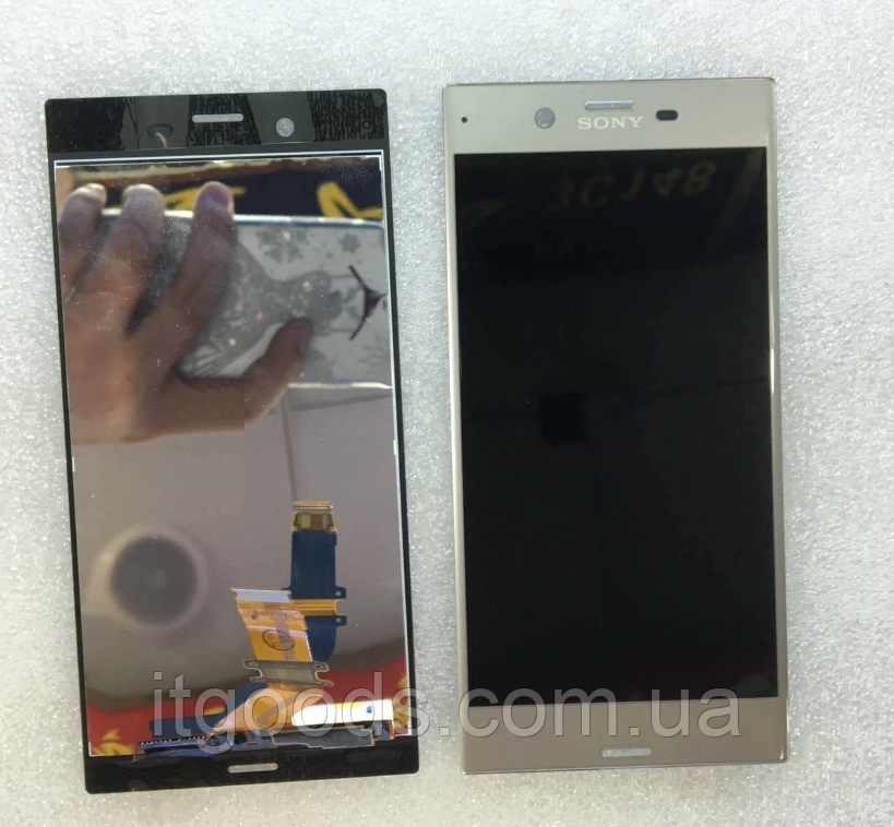 Дисплей (модуль) + тачскрін (сенсор) для Sony Xperia XZs G8231 | G8232 (сріблястий колір)