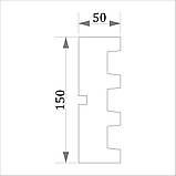 Молдинг на фасад, фасадна лиштва Фм-35 (h 150 мм), фото 2