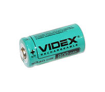 Акумулятор Videx Li-Ion 16340 (без захисту) 800 mAh