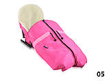 Санки Rasper 05 7 в 1 конверт (хутро) + муфти (Польща), фото 4
