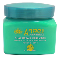 Маска подвійної дії для пошкодженого волосся Angel Professional Dual Repair Shampoo 500 мл