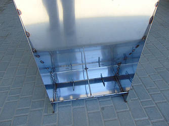 Годівниця для свиней на 8 місць з нержавійки 1,5 мм