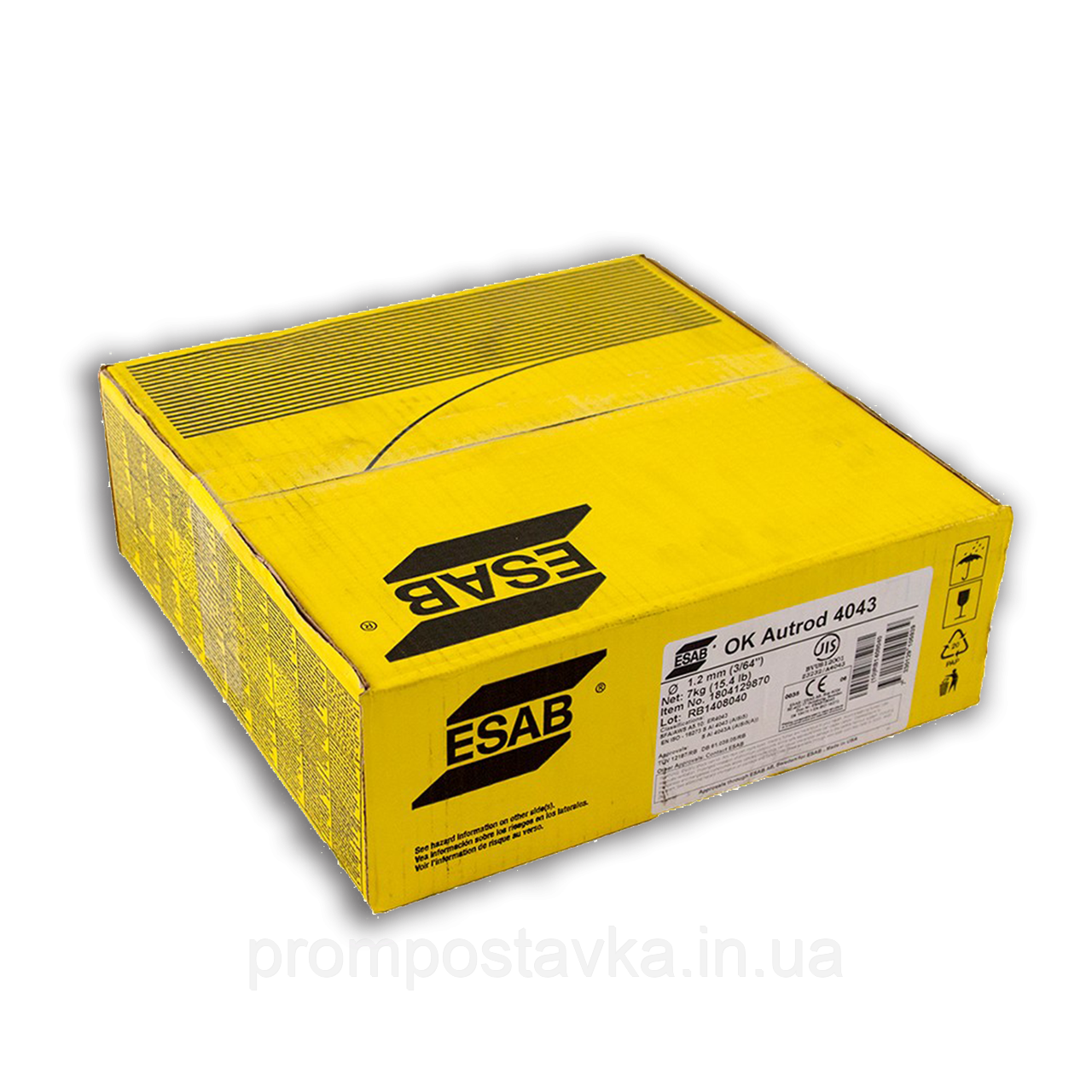 Зварювальний дріт OK 4043 ESAB