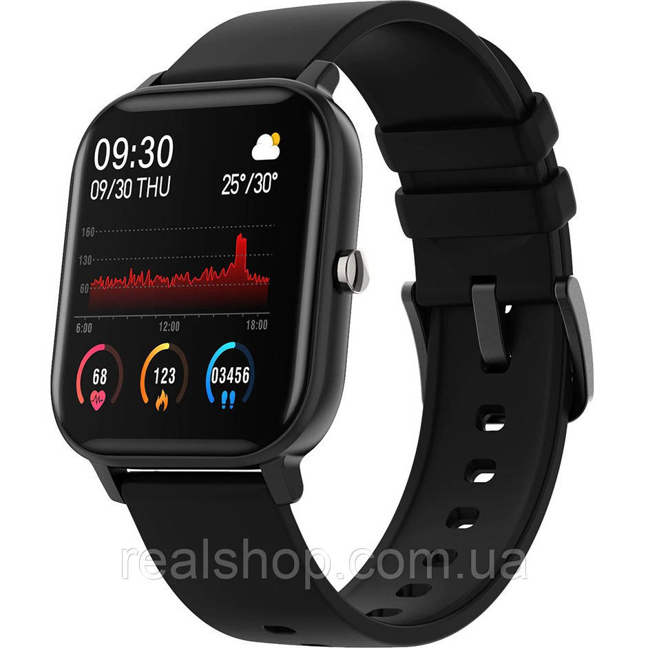 Смарт-годинник COLMI P8 Black, фото 1
