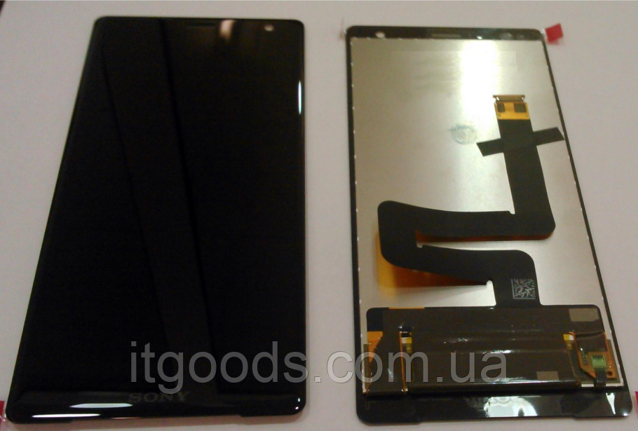 Дисплей (модуль) + тачскрін (сенсор) для Sony Xperia XZ2 H8216 | H8266 | H8276 | H8296 (чорний колір)