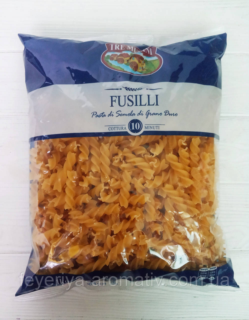 Макарони Tre Mulini Fusilli 1000g (Італія)
