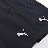 Чоловічі трикотажні шорти PUMA, темно-синього кольору, фото 6