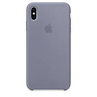 Силиконовый чехол Silicone Case Apple iPhone XS Lavender