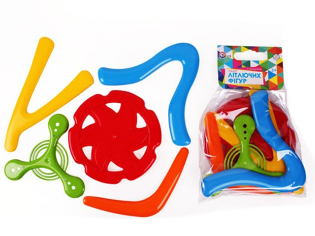 Набір літаючих фігур "ТехноК" 5шт №4043/Технокомп/(10), фото 1