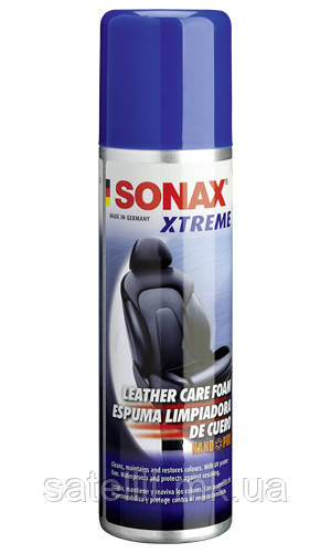 Очисник шкіри пінний SONAX XTREME Leather Care Foam (250 мл) 289100, 289100