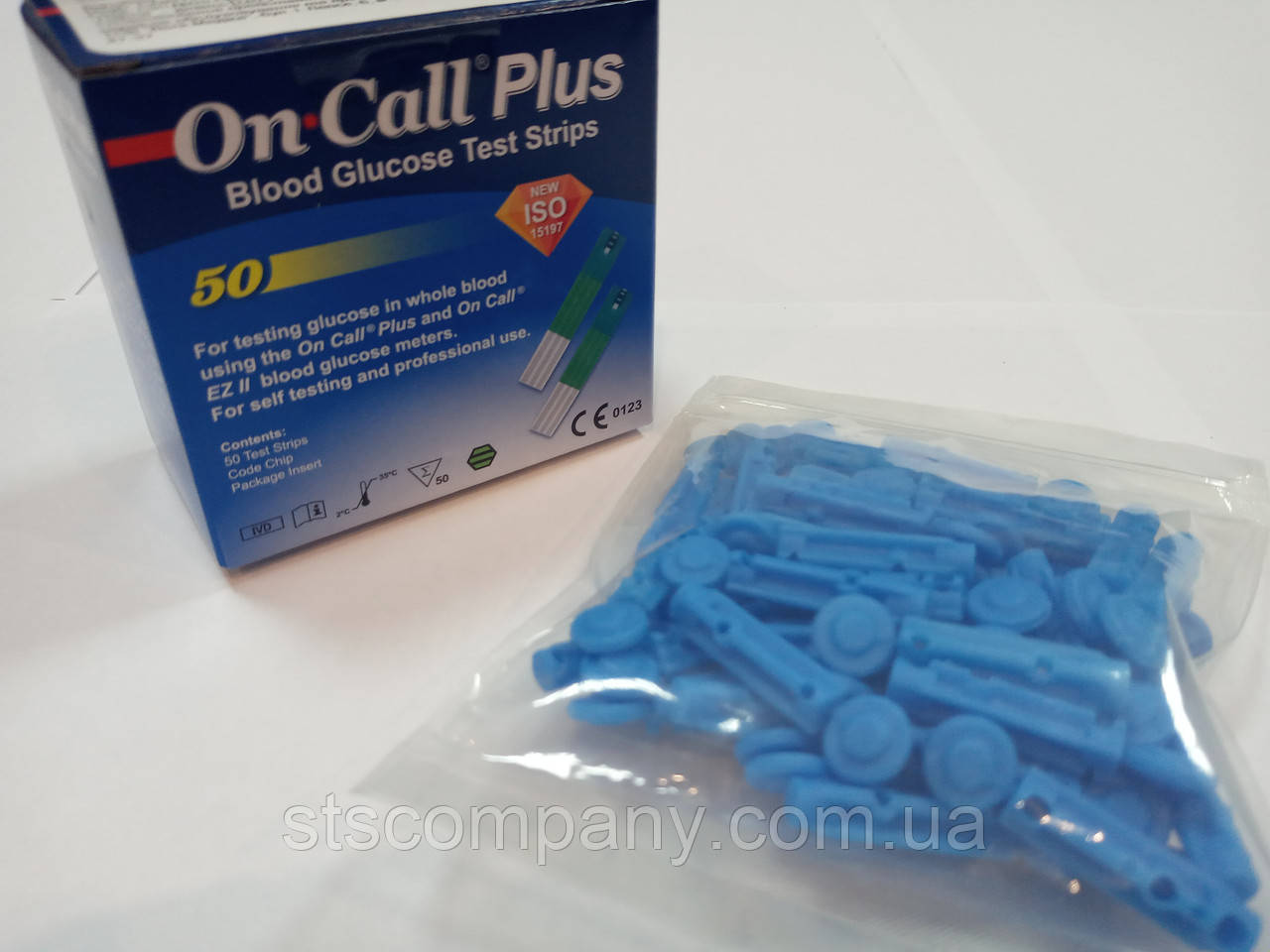 Тест-смужки on-call plus 50шт і 50ланцет 30 G Термін 12.2025