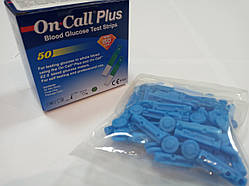 Тест-смужки on-call plus 50шт і 50ланцет 30 G Термін 12.2026