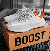 Мужские кроссовки Adidas Yeezy Boost 350 V2 Tail Light весна-лето-осень повседневные. Фото в живую. топ