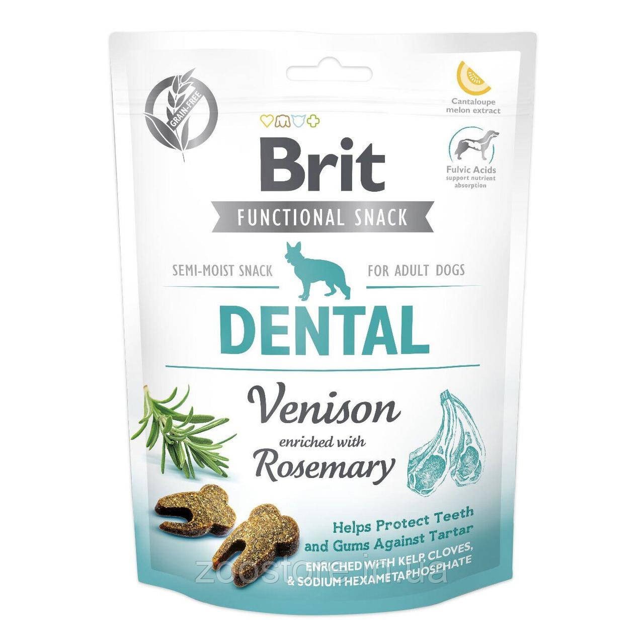 Ласощі для собак Brit Care Functional Snack Dental 150 г (для зубів)