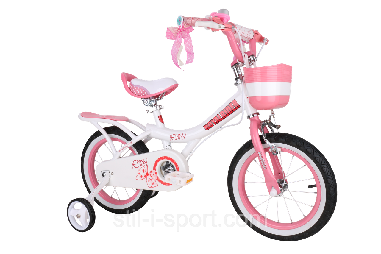 Дитячий велосипед Royal Baby Princess Jenny Girl Steel RB20 -4 РОЖЕВИЙ, фото 1