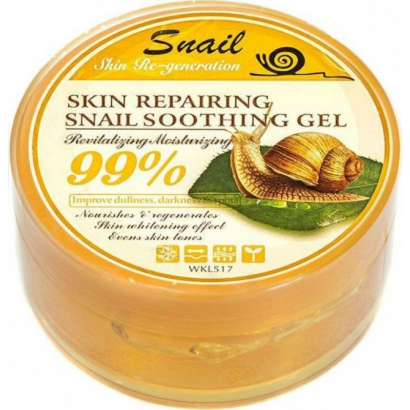 Гель для догляду за шкірою Wokali Skin Repairing Snail Soothing Gel, фото 1