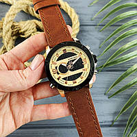 Мужские наручные часы Naviforce NF9097 Brown-Cuprum-Black