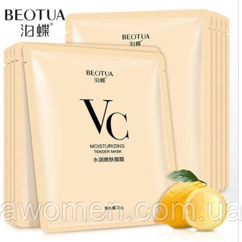 Маска для обличчя BEOTUA VC з вітаміном С, алантоїном і гіалуроновою кислотою 25 g