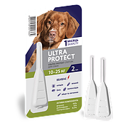 Ультра Протект для собак від 10 до 25 кг Ultra Protect краплі від бліх і кліщів, 1 піпетка
