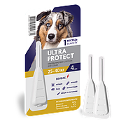 Ультра Протект для собак від 25 до 40 кг Ultra Protect краплі від бліх і кліщів, 1 піпетка