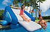 Водний надувний ігровий центр - водна гірка Intex «Water Slide» 58849-2, з кульками 10 шт, насосом, підстилкою, фото 3