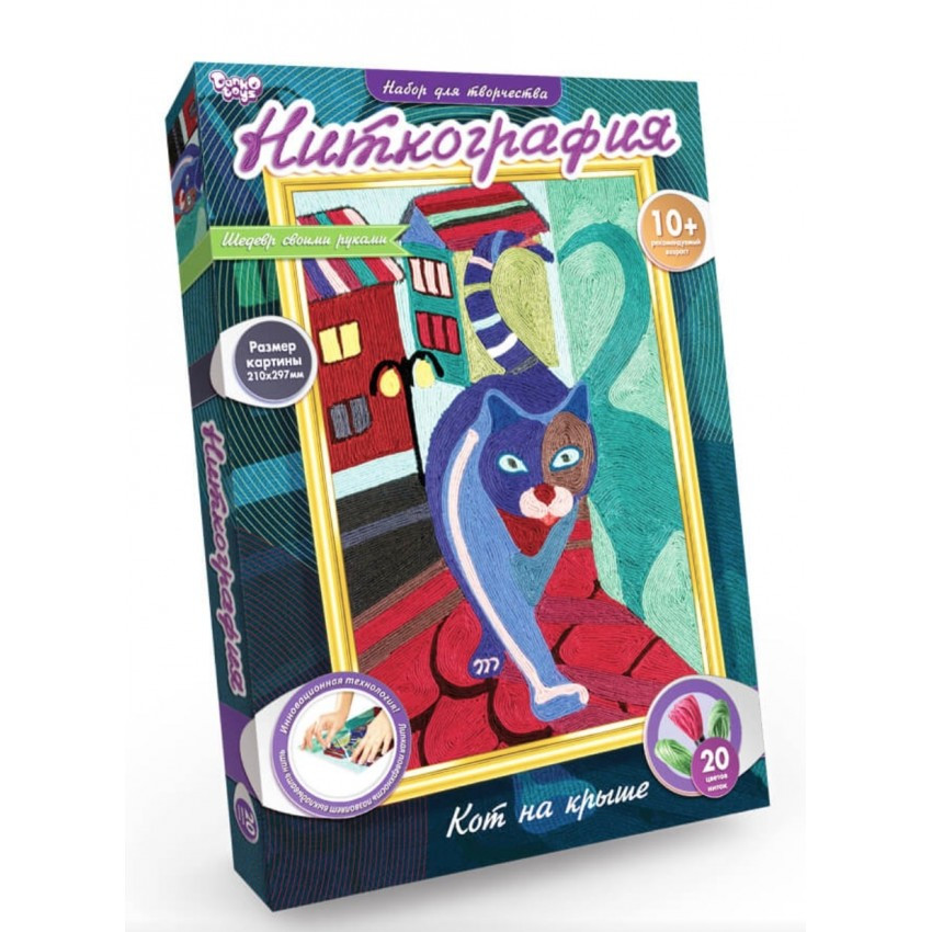 Набір для творчості ніткаографія 9 видів в асортименті Danko Toys NG-01