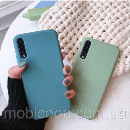 Чохол для Huawei P40 Lite E Silicon Case Green (хуая п40 лайт е зелений), фото 1