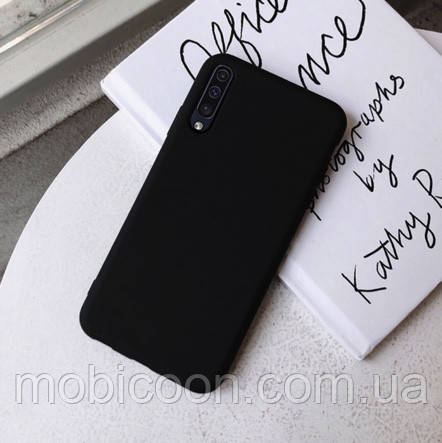 Чохол для Huawei P40 Lite E Silicon Case Black (хуав п40 лайт е чорний), фото 1