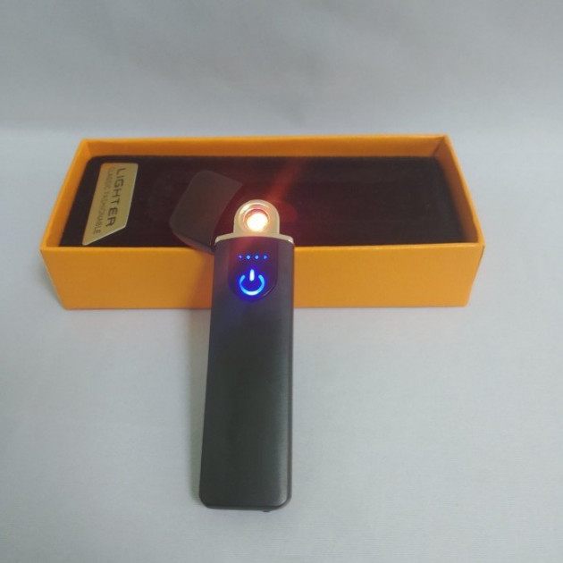 Запальничка спіральна електрична USB ZGP 4 Чорна, фото 1