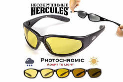 Спортивні окуляри Global Vision Hercules-1 фотохромні жовті