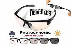Спортивні окуляри Global Vision Hercules-7 Anti-Fog, фотохромні прозорі