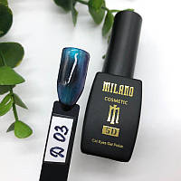 Гель-лак Milano Cat Eyes 5D No03D, 8 мл