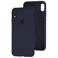 Чехол Silicone Case для Apple iPhone XR Dark Blue