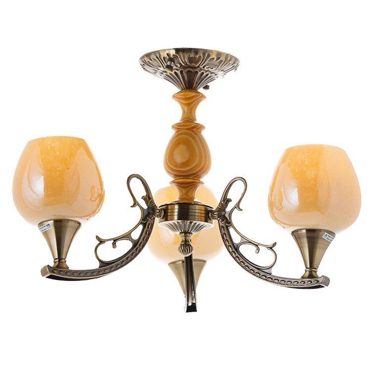 Люстра припотолочна бежева SLAVIA VS019/3