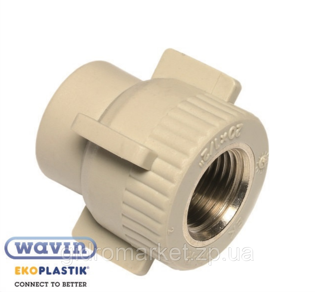 Перехід з МРВ d 20х1/2" з хрестом EKOPLASTIK SZI02020KX