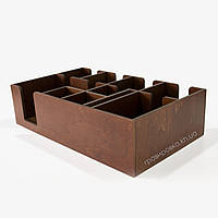 Барний органайзер для кафе та ресторану для серветок, трубочок, зубочисток, солі, перцю