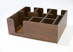 Барний органайзер для кави, бару, кафе, серветок, кришок, стаканчиків