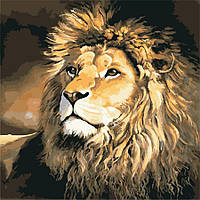 Картина по номерам Гордый лев, 40х40 ArtStory (AS0497)