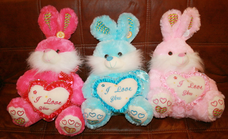 Зайчик плюшевий, м'яка іграшка , фото 1