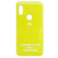 Чехол на Xiaomi Redmi 7 (Yellow) Full Silicone Case