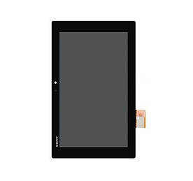 Дисплей до планшета Sony Xperia Tablet Z з сенсорним склом (Чорний) Оригінал Китай