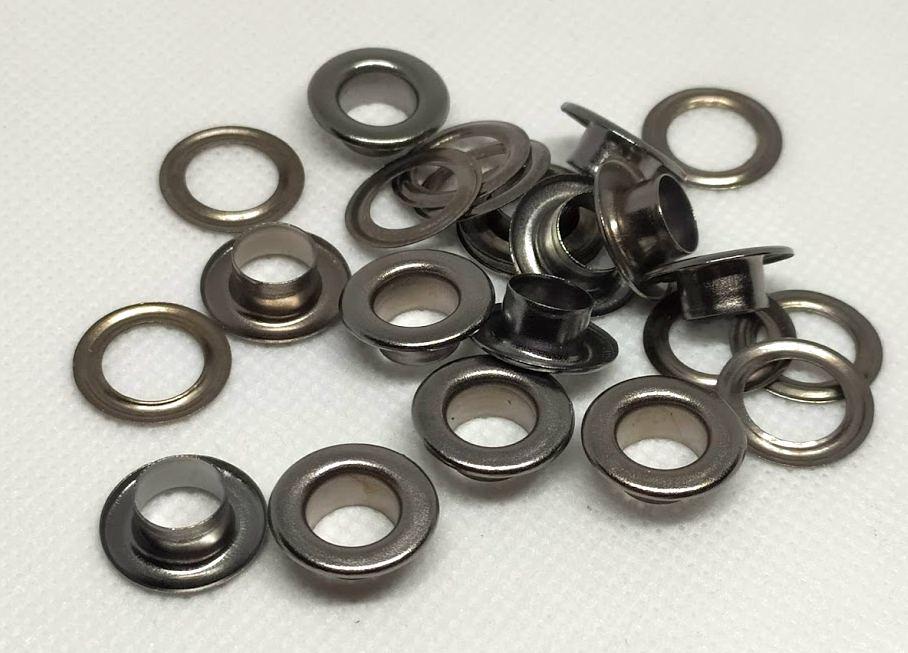 Блочка 5 мм Темний нікель (в пакованні 100 штук)