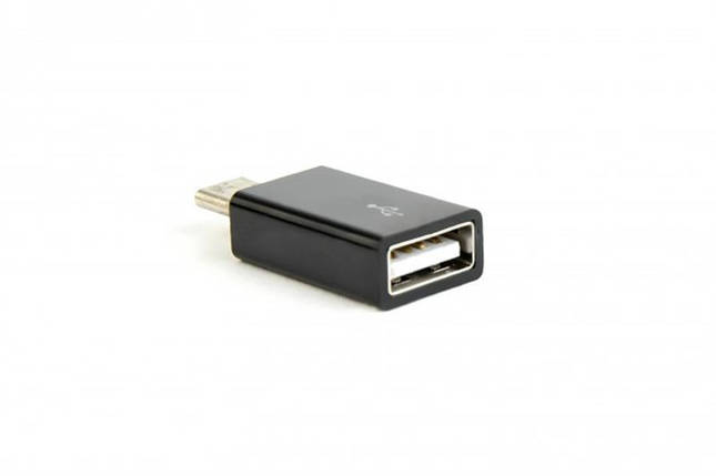 Адаптер Type-C-OTG 2.0 Cablexpert Black (CC-USB2-CMAF-A), фото 1