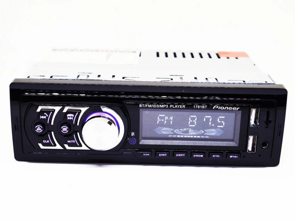 Автомагнітола 1DIN MP3 1781BT 1USB 2USB-заряджання bluetooth