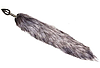 Анальна пробка з хвостиком Fox Tail Plug ,S, фото 7