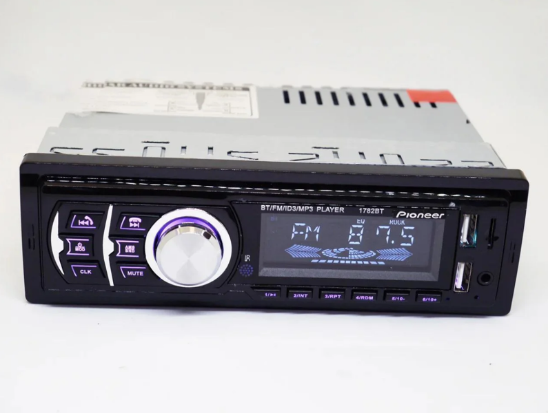 Автомагнітола 1DIN MP3 1782BT 2USB bluetooth