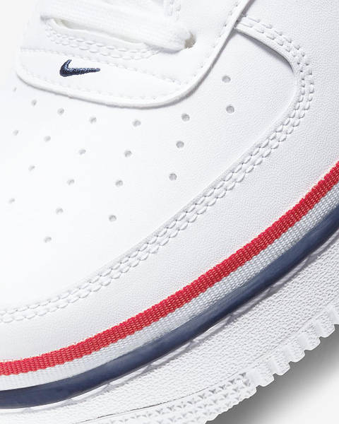 Nike Air Force 1 Low Ribbon White Blue CJ1377 100
