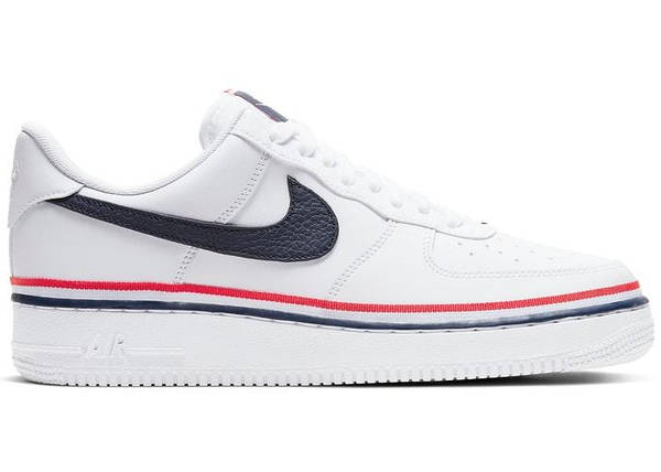 Nike Air Force 1 Low Ribbon White Blue CJ1377 100
